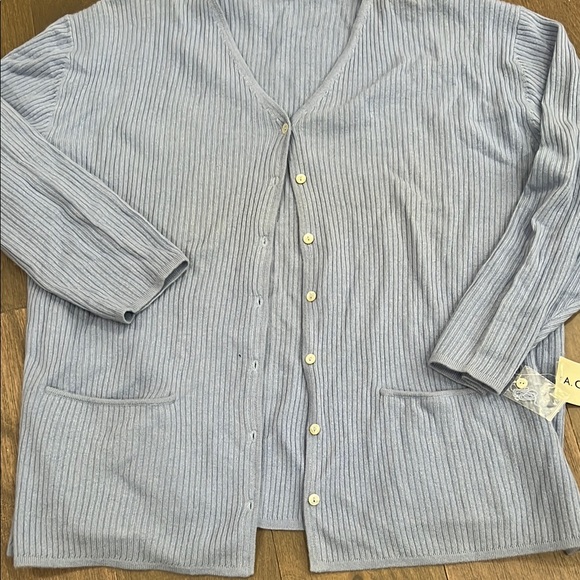 A Giannetti Light Blue Cardigan 100% Cashmere! - Picture 2 of 6